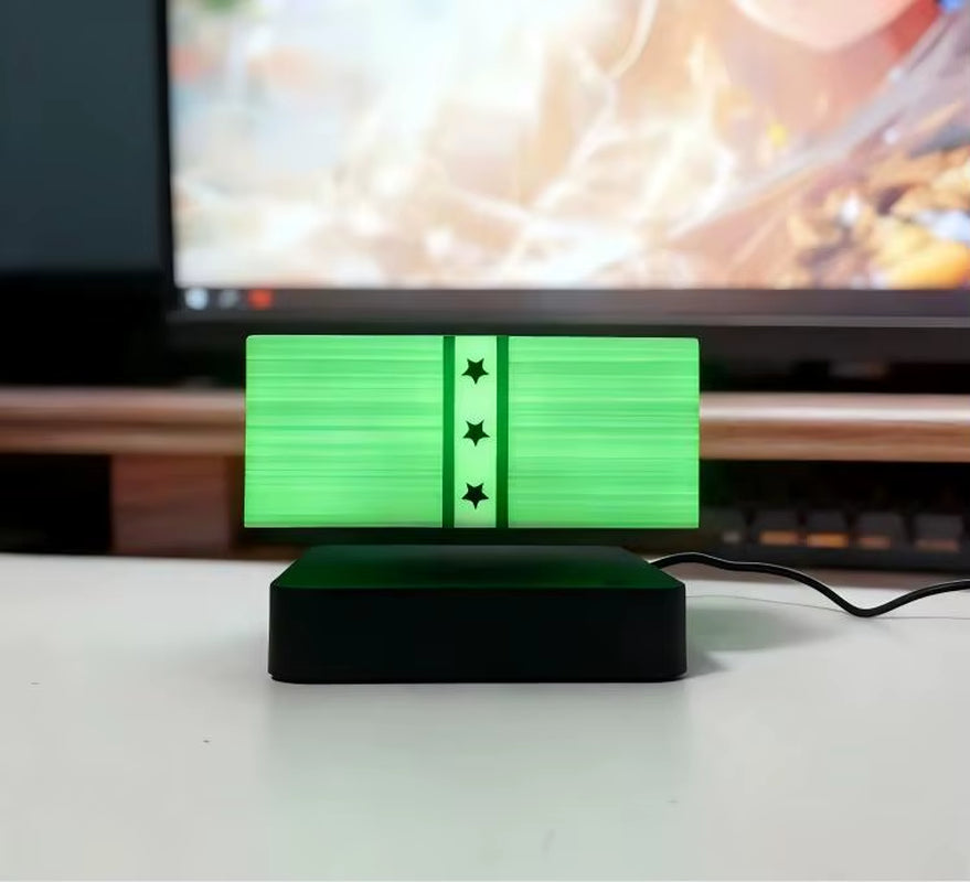 Magnetic Levitation for GTA 5 Money Lamp Floating Dollar Cash LED Light Gaming Room Decor Night Light Spinning Banknote Display
